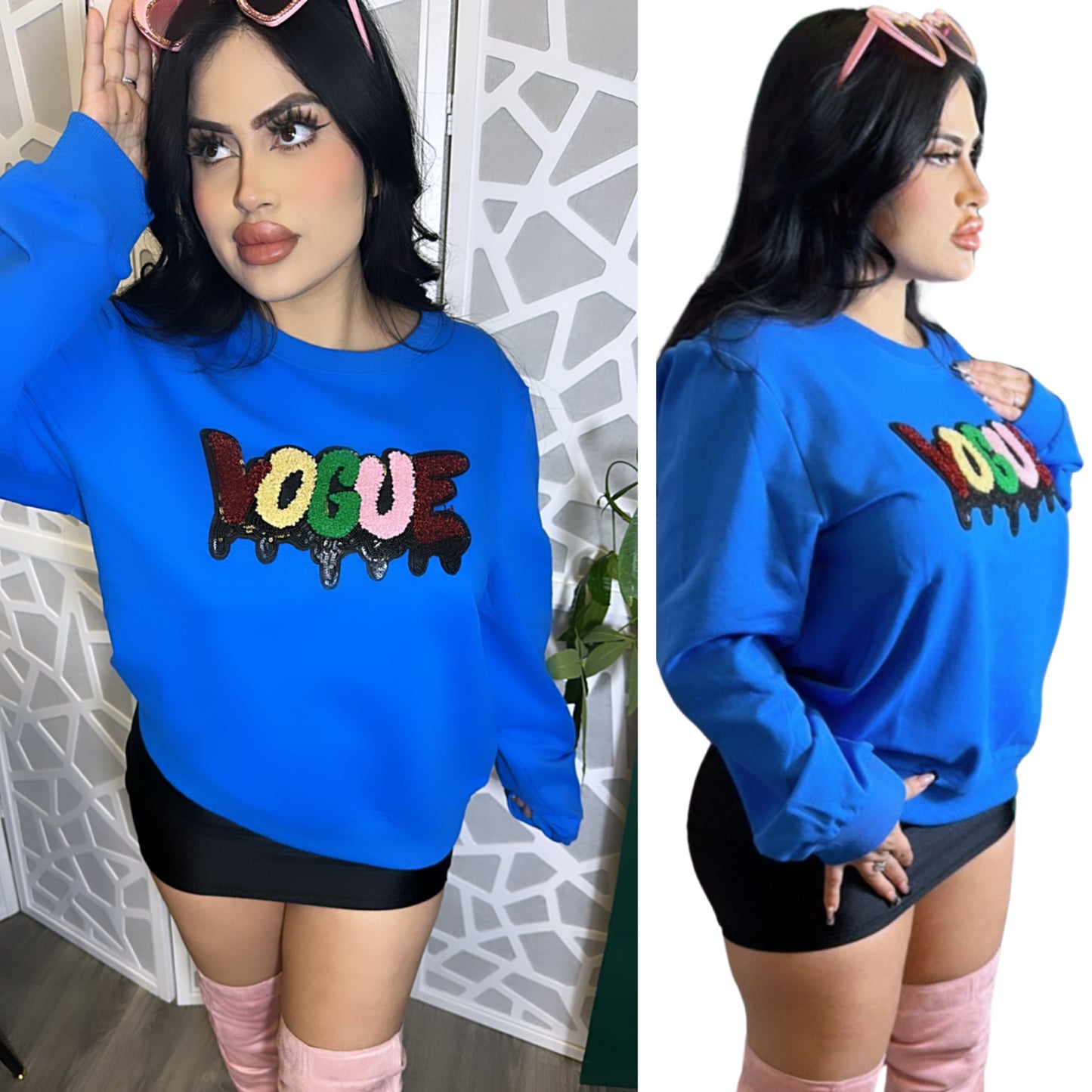 VOGUE DRIP SWEATSHIRT